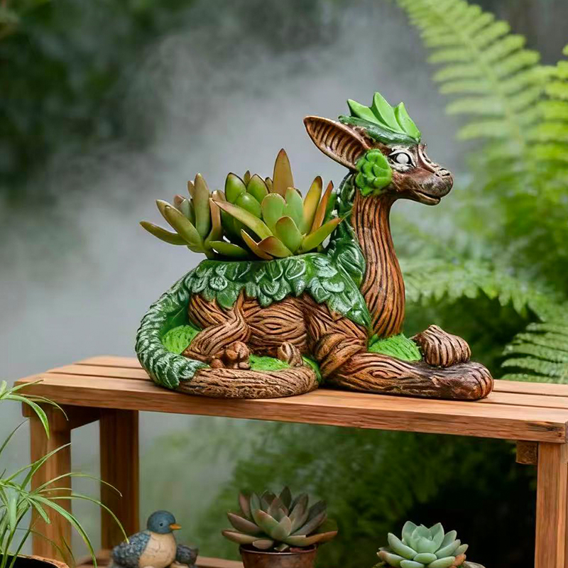 Creative Dragon Tree Flower Po - đánh giá và giá Snake Plant Ceramic
