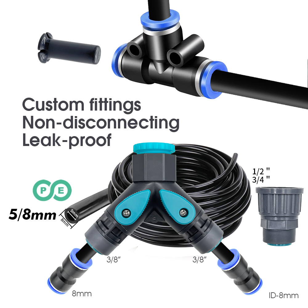 Garden 5/8mm PE Hose Sprayer K - đánh giá và giá Plant Parent Kit