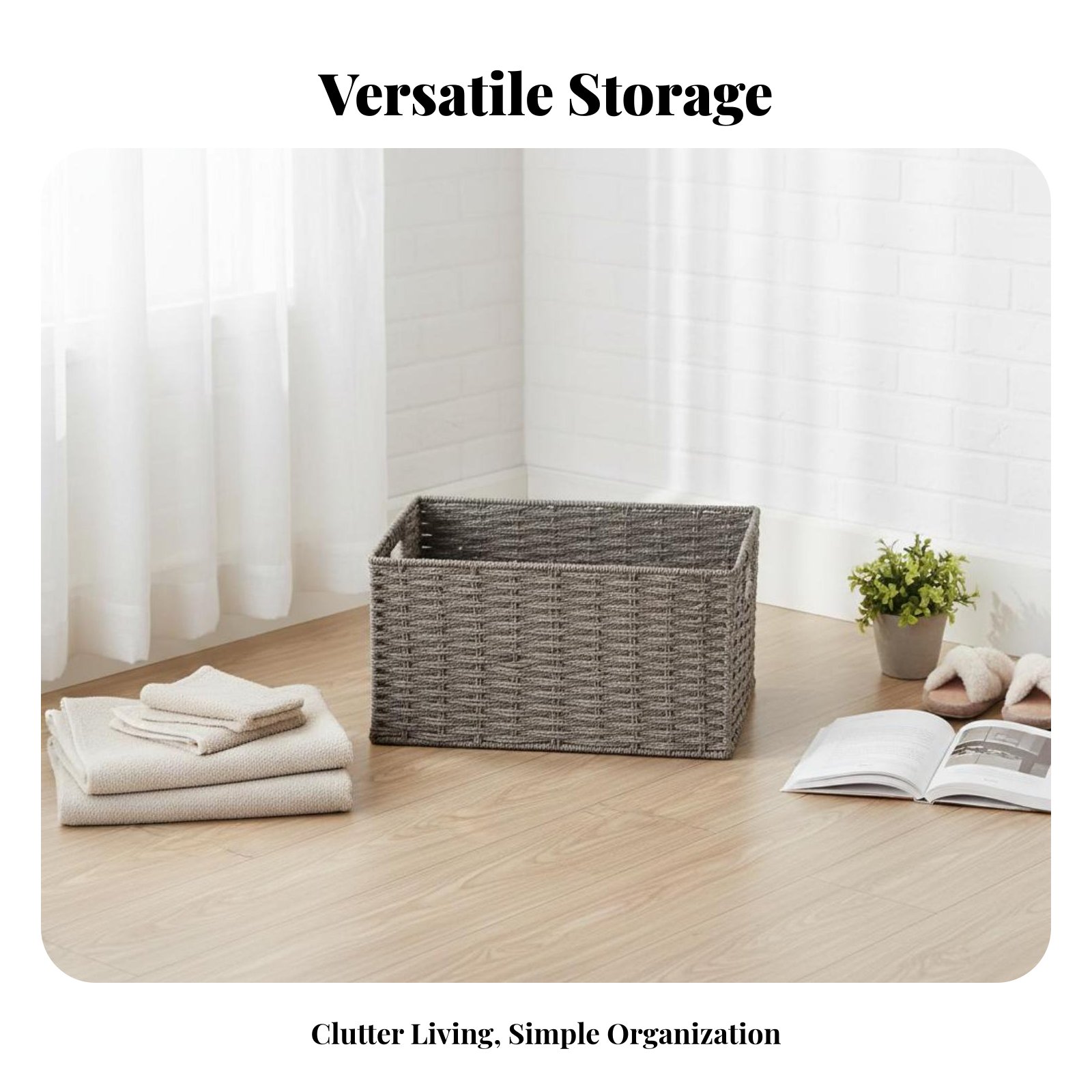 Woven Storage Container Japane - đánh giá và giá Is Plant Parent Free To Use