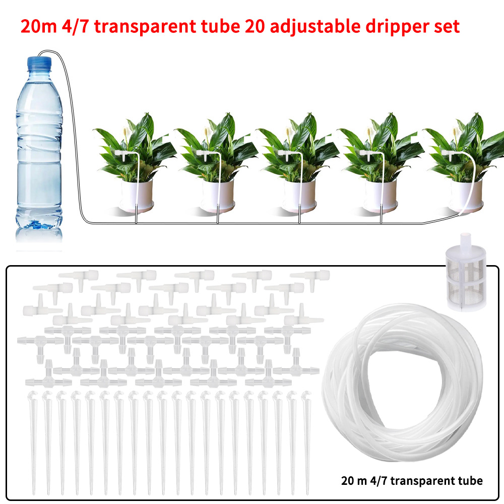 Garden Drip Irrigation Kit wit - đánh giá và giá Plant Parent Kit