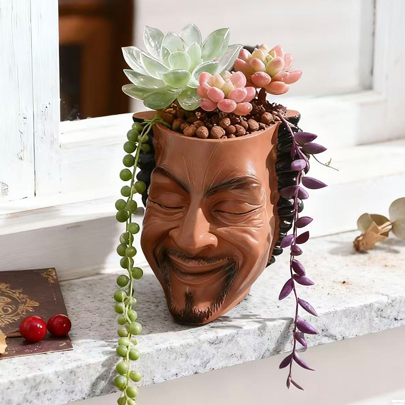 Creative  Style Flowerpot Gree - đánh giá và giá Snake Plant Ceramic